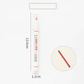 Two-colour hand account pen for students with 0.5mm tip and highlighter function