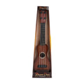 38cm plastic simulation ukulele toy for children in colour box packaging