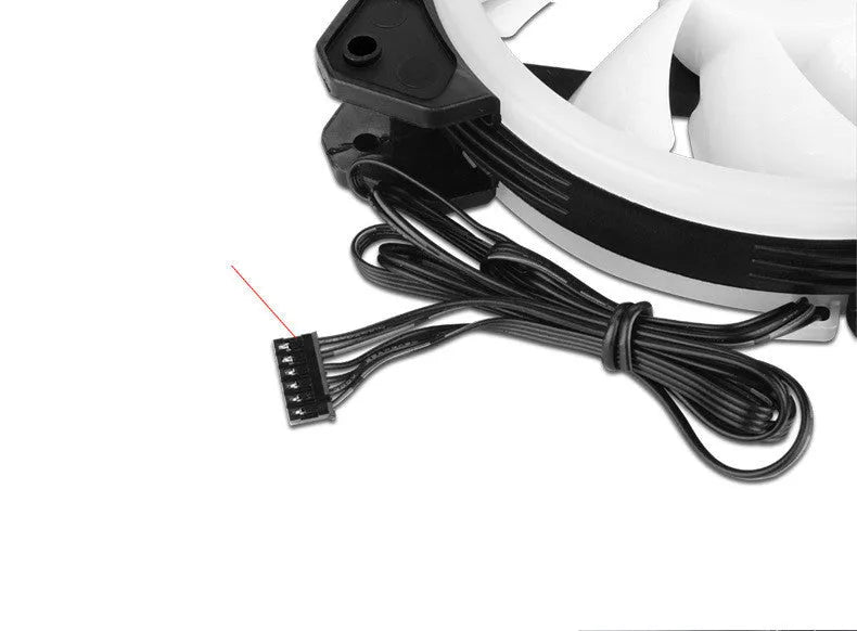 12cm camouflage pattern RGB colour changing computer chassis cooling fan
