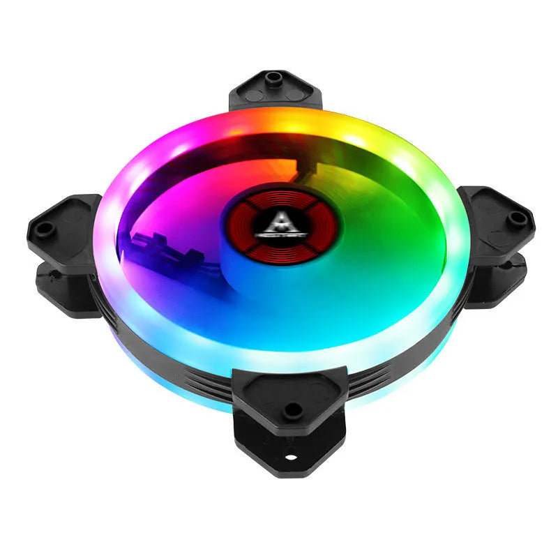 12cm camouflage pattern RGB colour changing computer chassis cooling fan