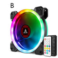 12cm camouflage pattern RGB colour changing computer chassis cooling fan
