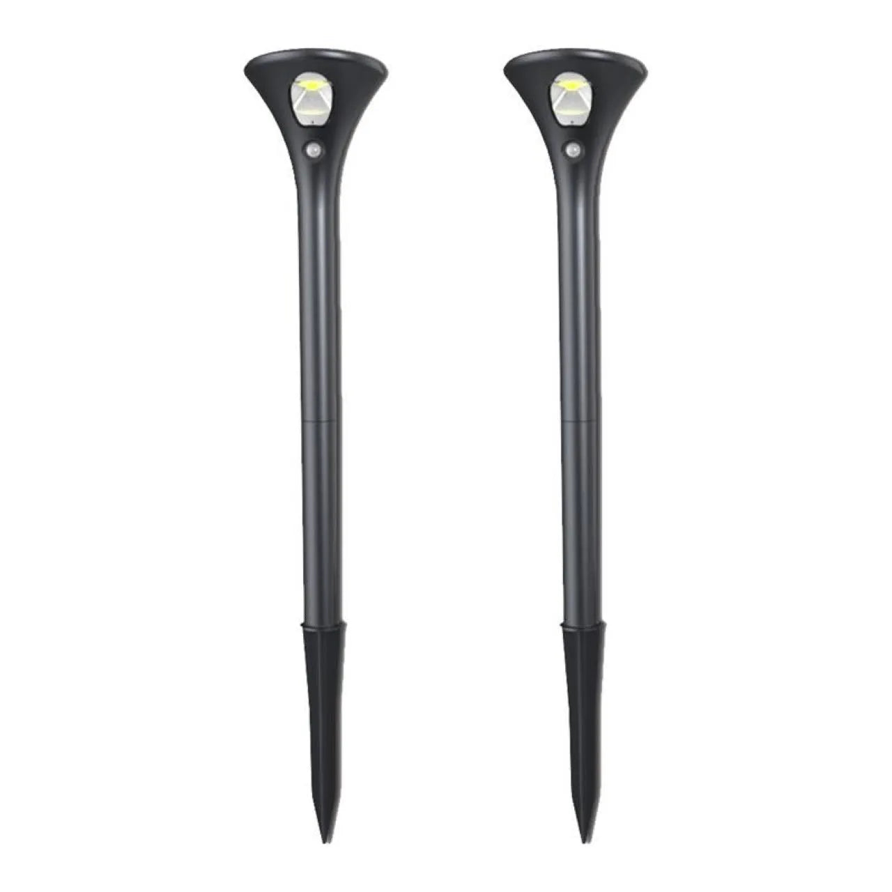 Solar induction ground plug light for outdoor garden installation with IP65 waterproof rating