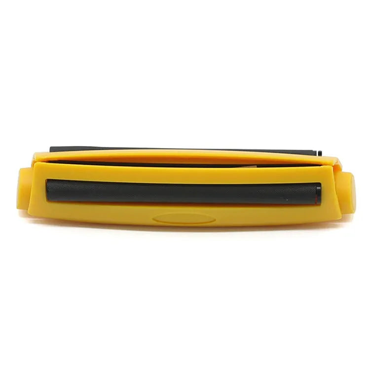 Manual plastic cigarette maker for 110mm shredded tobacco cigarettes in multiple colours.