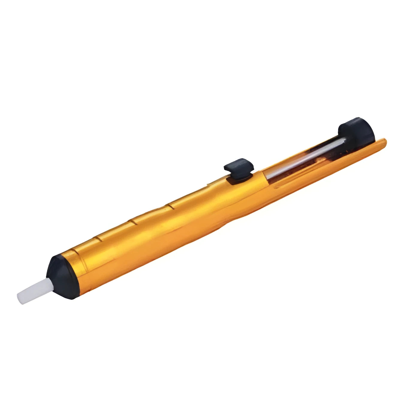 GS-107 manual solder sucker pump for electronics desoldering in blue, gold or silver colour