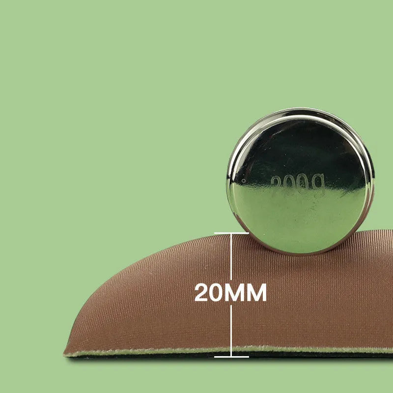 Soft silicone and cloth wrist support mouse pad with cute printed design, showing non-slip base.