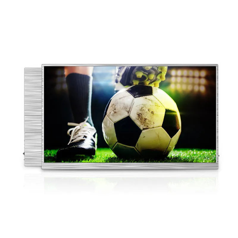 15-inch ultra-thin portable IPS display monitor with HDMI and USB-C ports for gaming and computer use