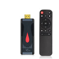 Smart network TV set-top box mini PC dongle with infrared remote and power adapters
