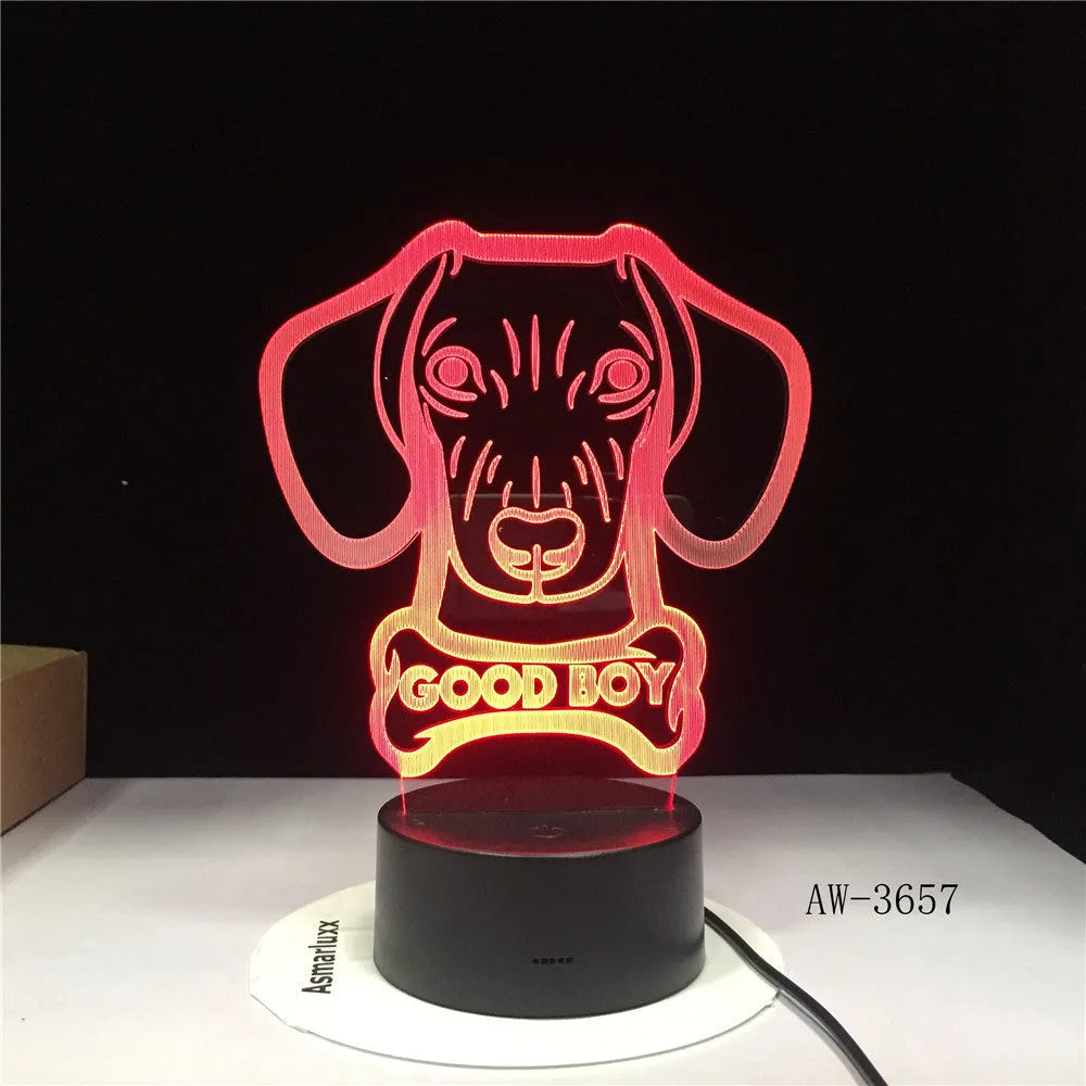 Colourful gradient remote control touch LED table lamp with acrylic shade on black ABS base