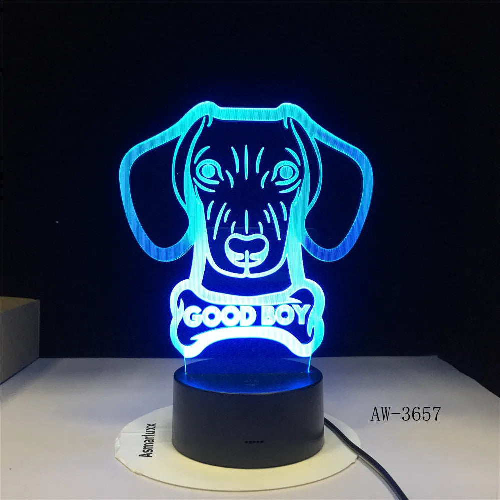 Colourful gradient remote control touch LED table lamp with acrylic shade on black ABS base