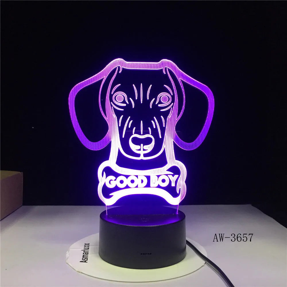 Colourful gradient remote control touch LED table lamp with acrylic shade on black ABS base