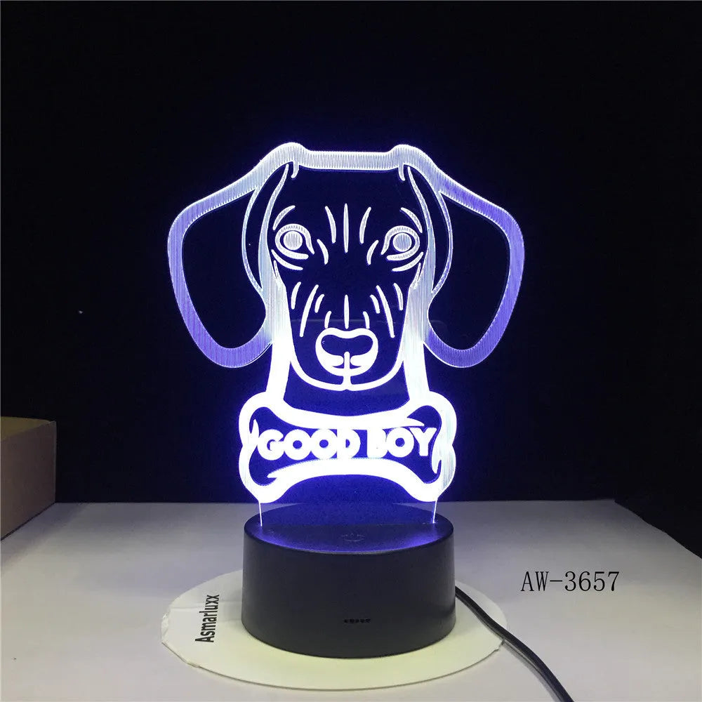 Colourful gradient remote control touch LED table lamp with acrylic shade on black ABS base