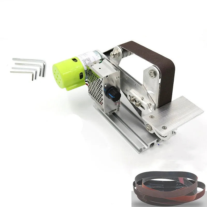 895 multifunctional belt machine sharpener with speed adjustment on desktop