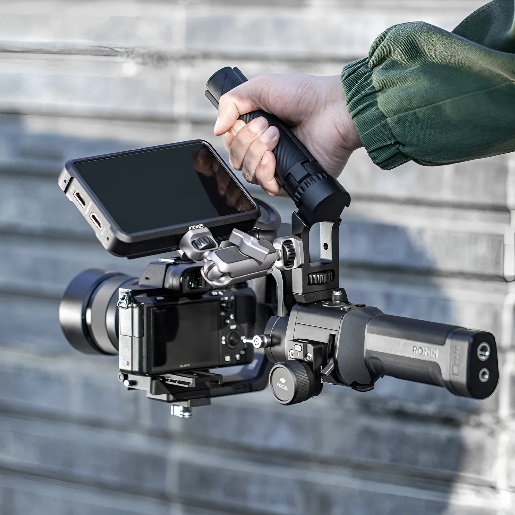 PGYTECH aluminium alloy pot holder adapter for DJI Ronin S and SC camera gimbals