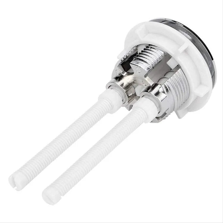 38mm round double button toilet flush valve replacement part made from ABS plastic