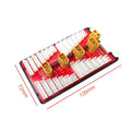 Parallel charging board with four sets of T plug and balance ports for RC lithium batteries.