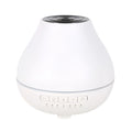 White round Bluetooth humidifier aroma diffuser with essential oil function and music playback capability