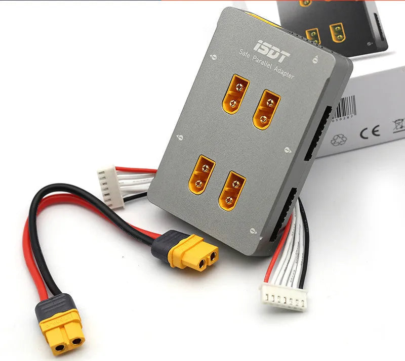 Astor grey parallel charging board with 0-type connector for drone battery accessories