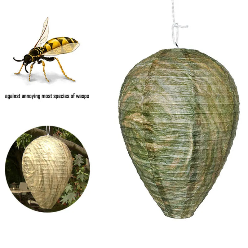 Hexagonal honeycomb paper lantern with wire frame measuring 22cm by 28cm