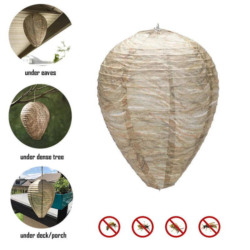 Hexagonal honeycomb paper lantern with wire frame measuring 22cm by 28cm