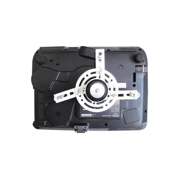 Electric ceiling lifting hanger for projectors with ultra-thin chassis and wireless remote control