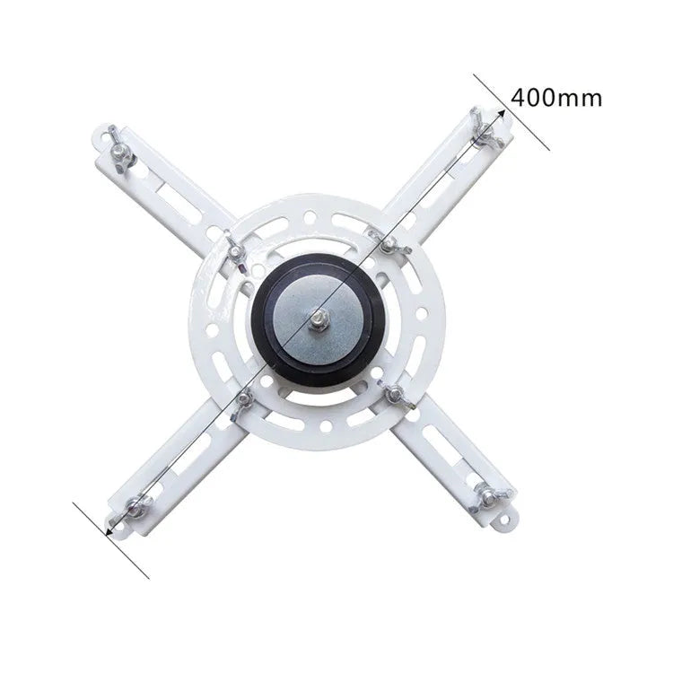 Electric ceiling lifting hanger for projectors with ultra-thin chassis and wireless remote control