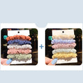 Children's hair accessory set with hair rings and head ropes in autumn colours
