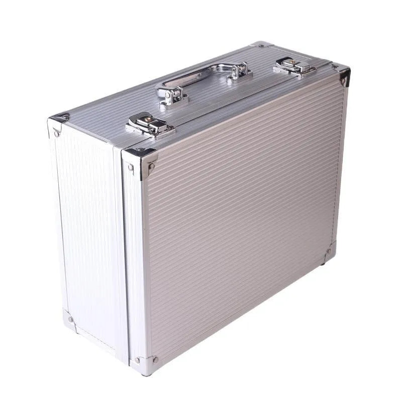 Aluminium alloy tattoo equipment storage box in black or silver colour