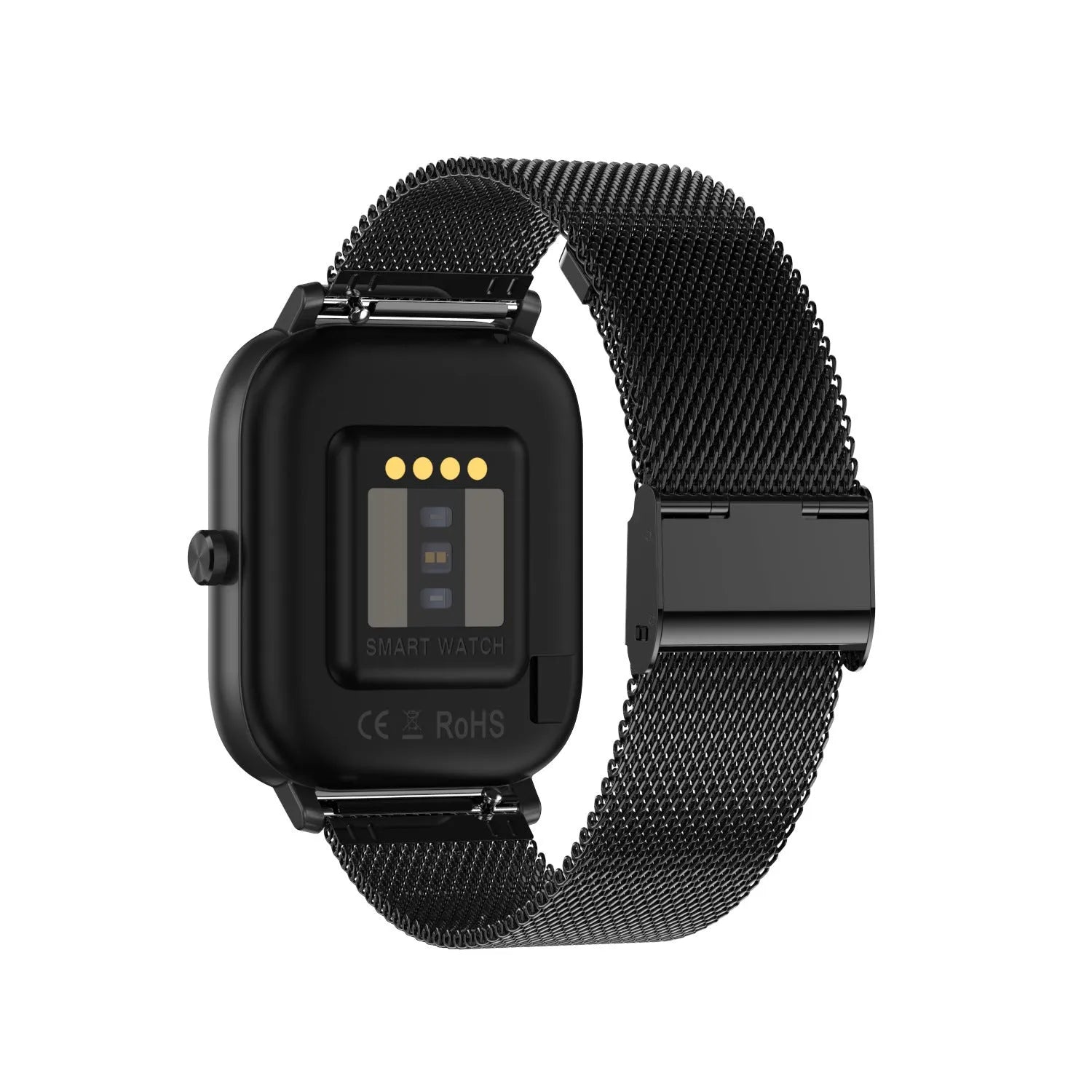 Smart fitness bracelet with a 1.54-inch screen on a wrist, showing health metrics and remote control options.