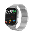 Smart fitness bracelet with a 1.54-inch screen on a wrist, showing health metrics and remote control options.