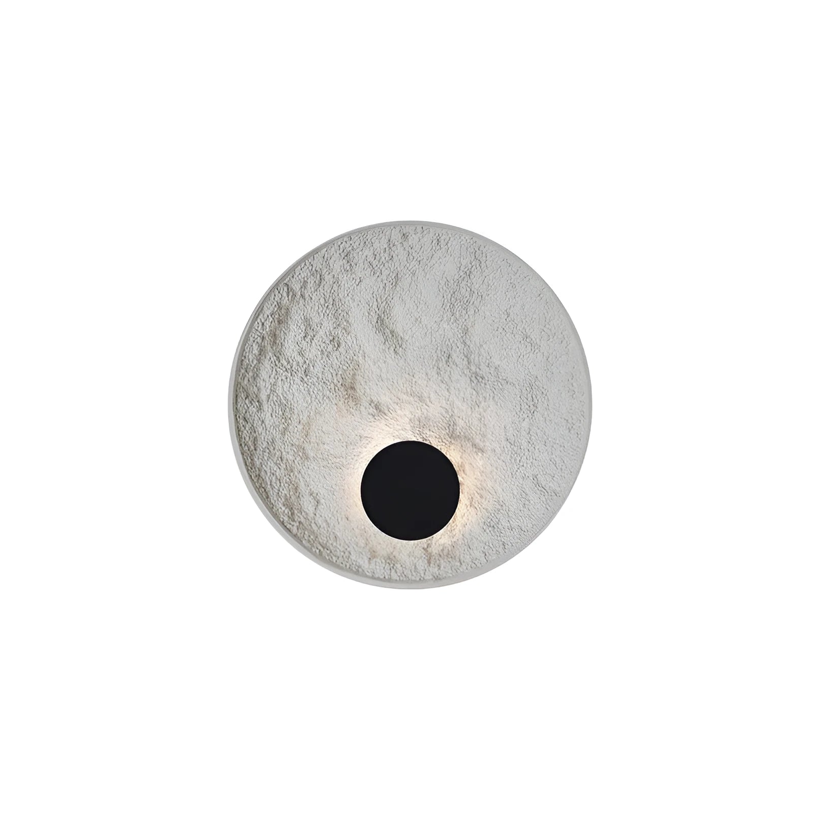 Modern white iron wall lamp in 300mm and 500mm sizes for bedside or hotel lighting.
