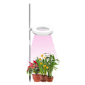 Compact desk plant growth lamp with full spectrum light showing 160mm length