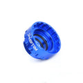 Blue aluminium alloy 12-speed direct mount disc removal wrench for bicycle maintenance