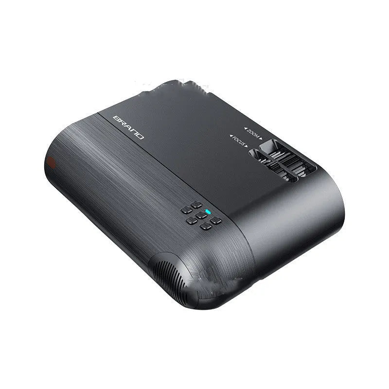 Android WiFi wireless projector with 8K Blu-ray lens and voice control system