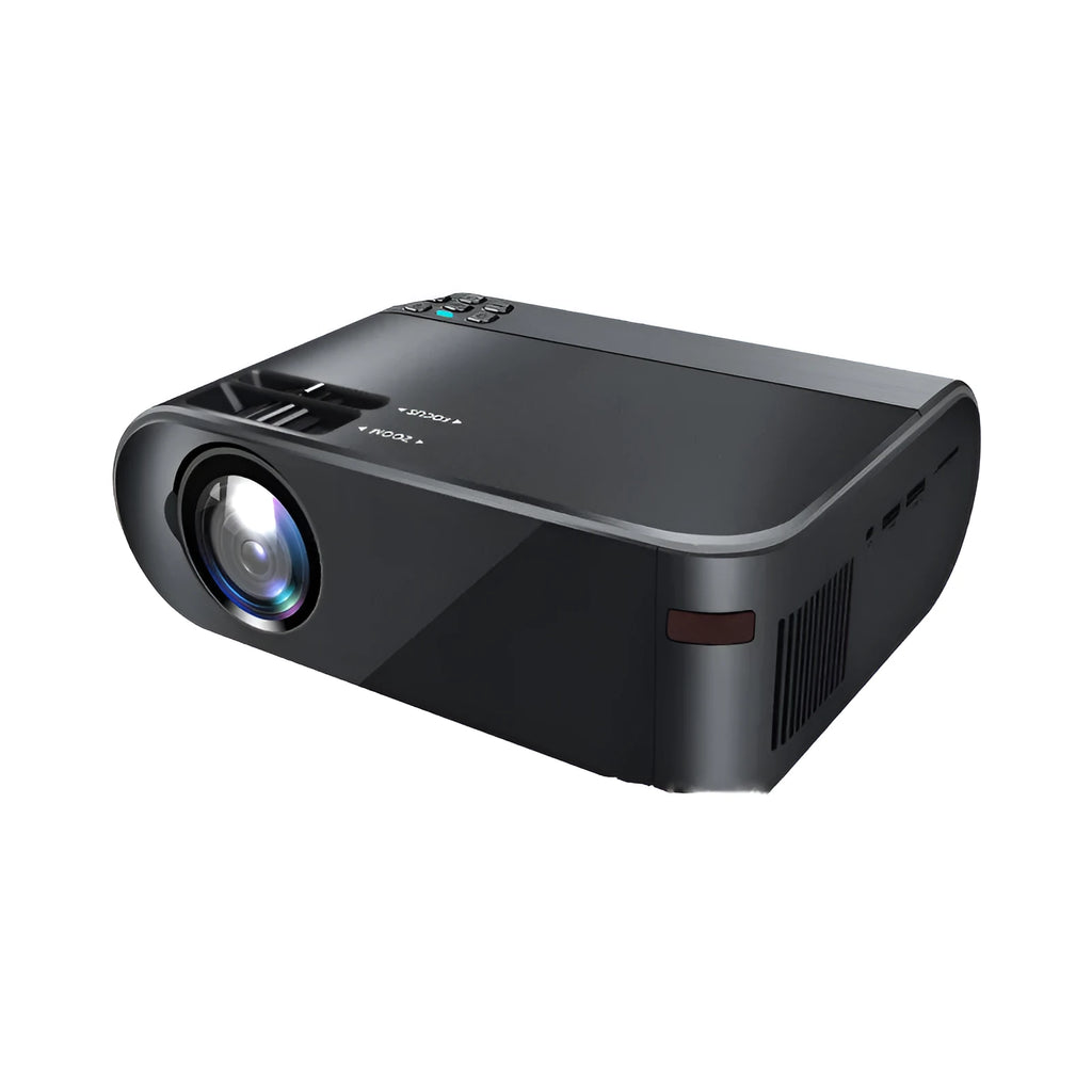 Android WiFi wireless projector with 8K Blu-ray lens and voice control system