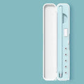 Hard protective storage case for Apple Pencil 1st and 2nd Generation with accessory compartments