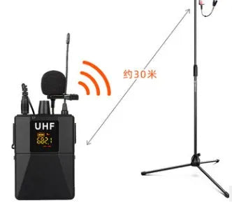 Little Bee X3 black wireless lavalier lapel microphone