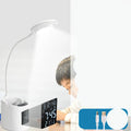 White USB desk lamp with touch switch for study environments