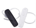 Black and white Bluetooth V4.1 wireless stereo earphones with earplug design
