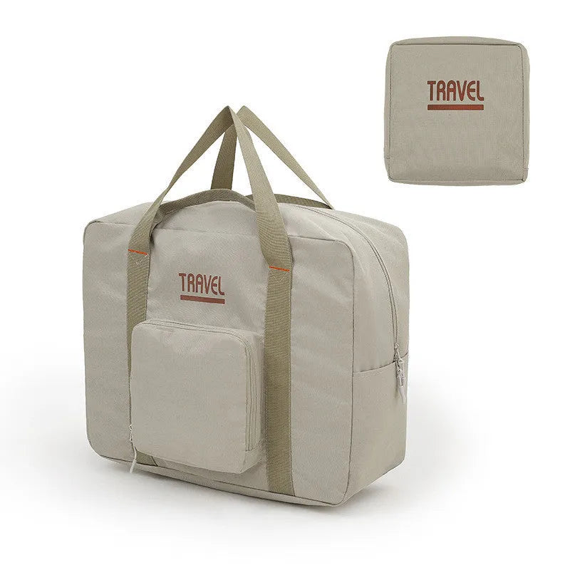 Cube-shaped Oxford cloth travel storage bag with sealed zipper in multiple colours