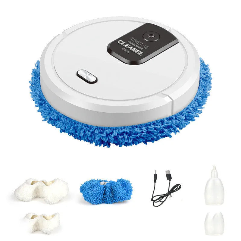 Automatic spray sweeping and mopping robot cleaner for home use