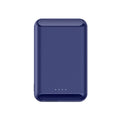 Magnetic wireless power bank in black, blue, green, pink or white colour with 5000mAh capacity