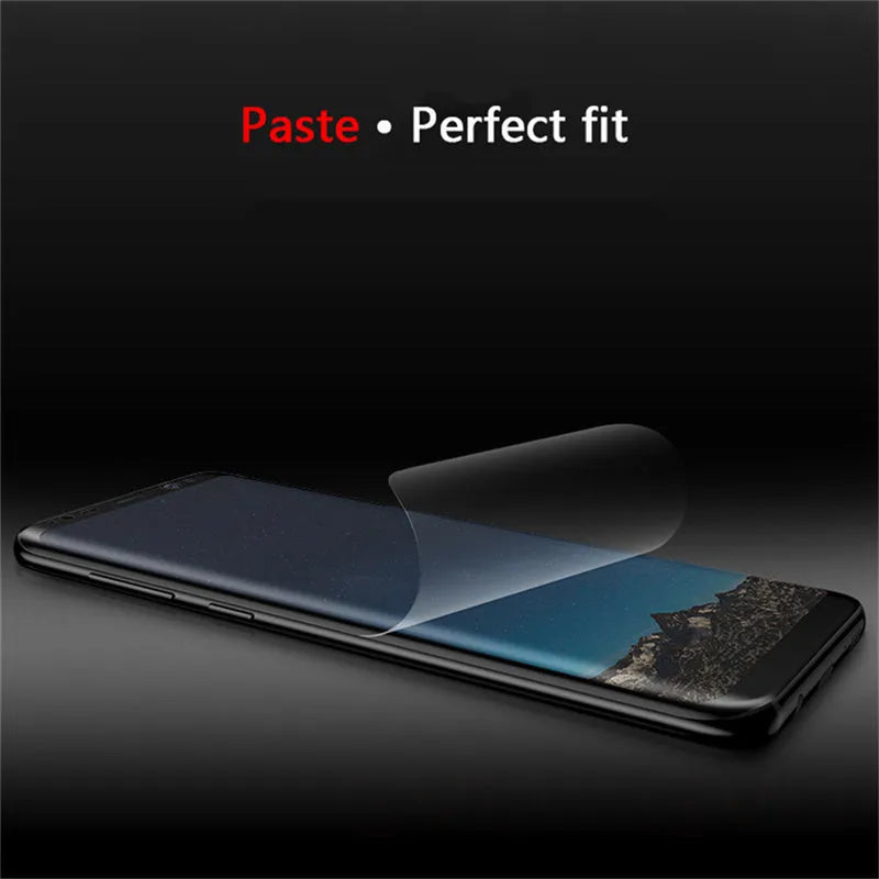 Purple light hydraulic film Samsung curved phone screen protector for S7 edge S8 S9 S10 models