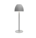 Dimmable small night lamp with Ins pattern design, thin round base, in black or white colour