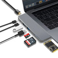 USB-C hub with eight ports for MacBook Pro including USB 3.0, HDMI and card readers