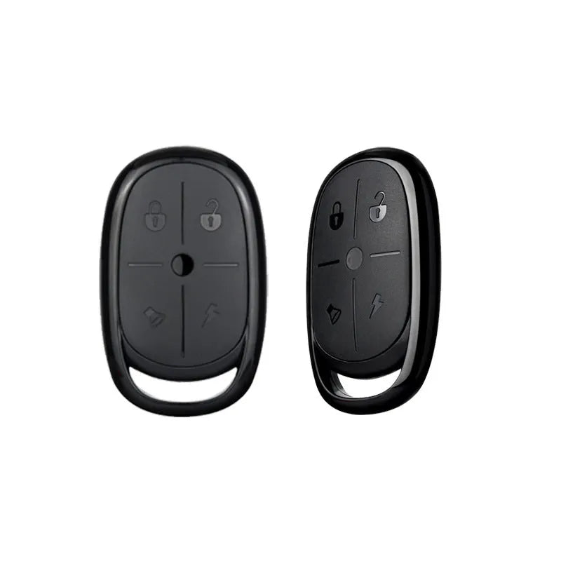 Electric car 433MHz wireless copy remote control with ABS plastic casing measuring 60x37x1.4mm