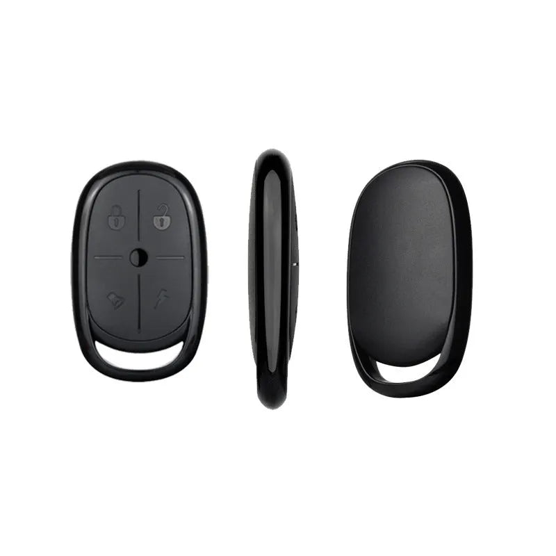 Electric car 433MHz wireless copy remote control with ABS plastic casing measuring 60x37x1.4mm