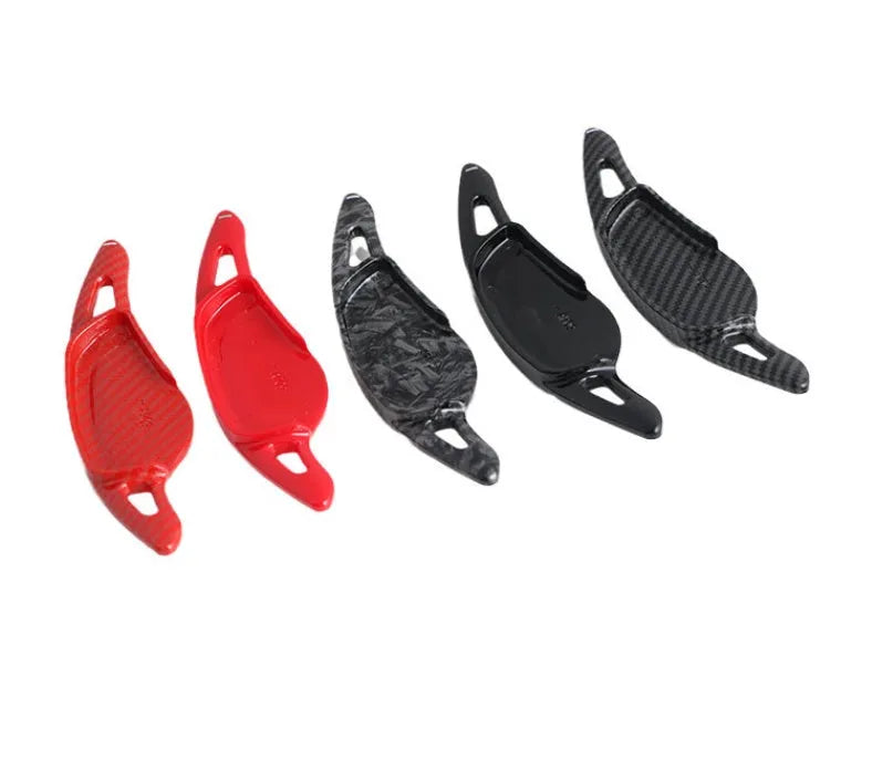 Carbon fibre pattern steering wheel paddle shifter for car interior modification