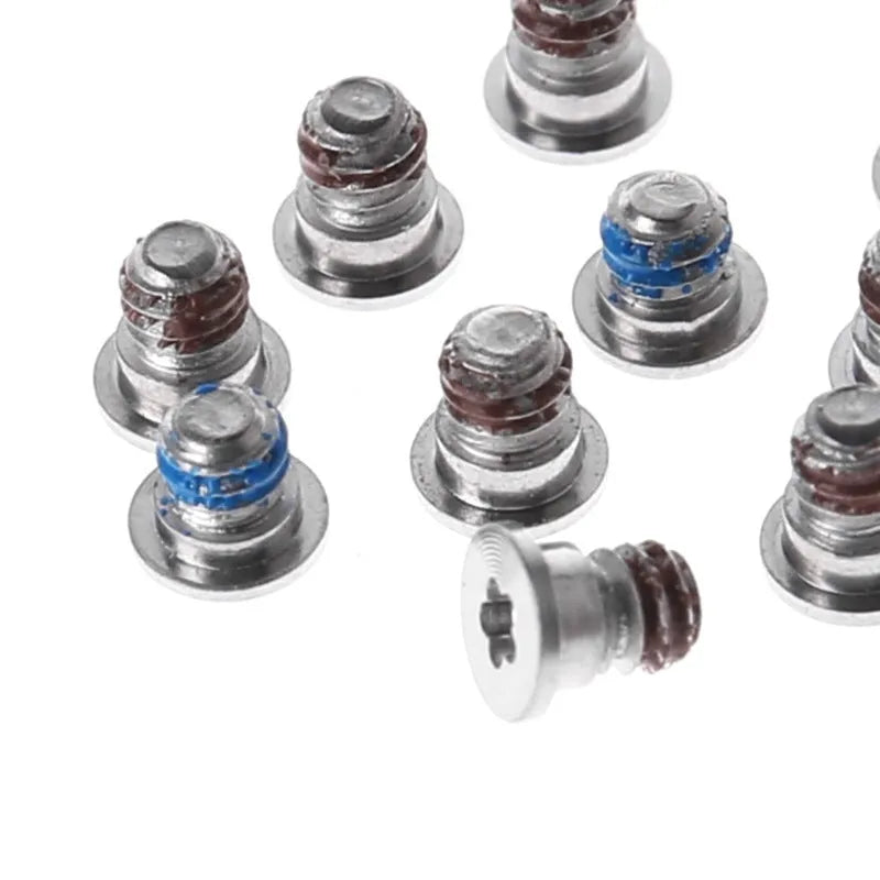 Set of 10 metal replacement screws for MacBook Pro Retina A1502, A1398, A1425 bottom shell.