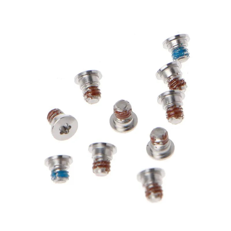 Set of 10 metal replacement screws for MacBook Pro Retina A1502, A1398, A1425 bottom shell.