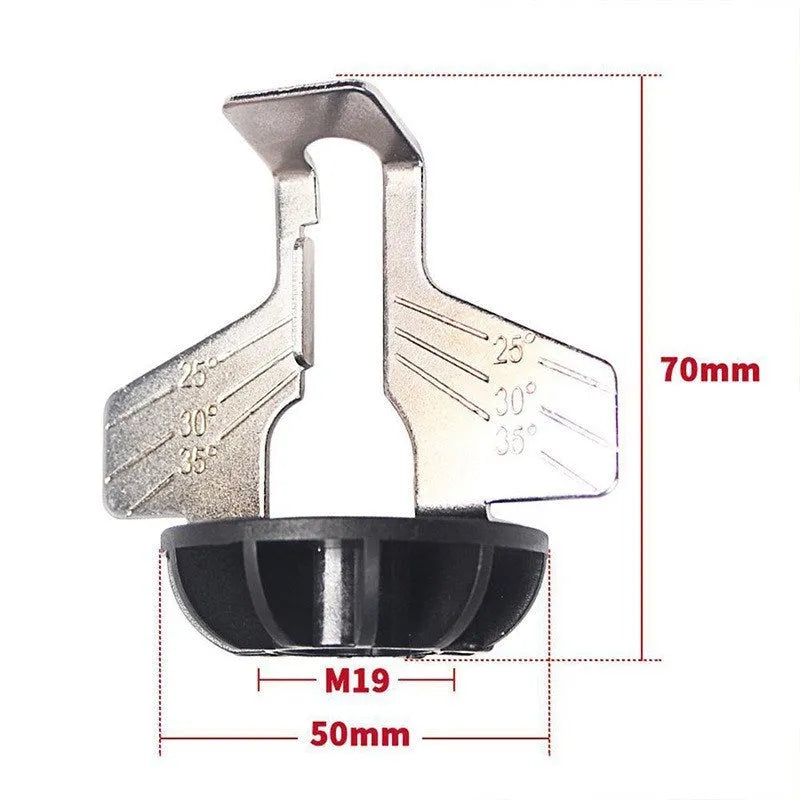 Silver metal electric chain grinder for band saw blades with 20mm length